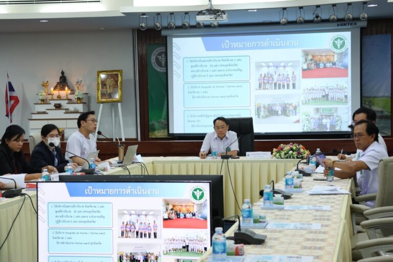 [3 ม.ค. 66] เขตสุขภาพที่ 10 ลงพื้นที่โรงพยาบาลเขื่องใน