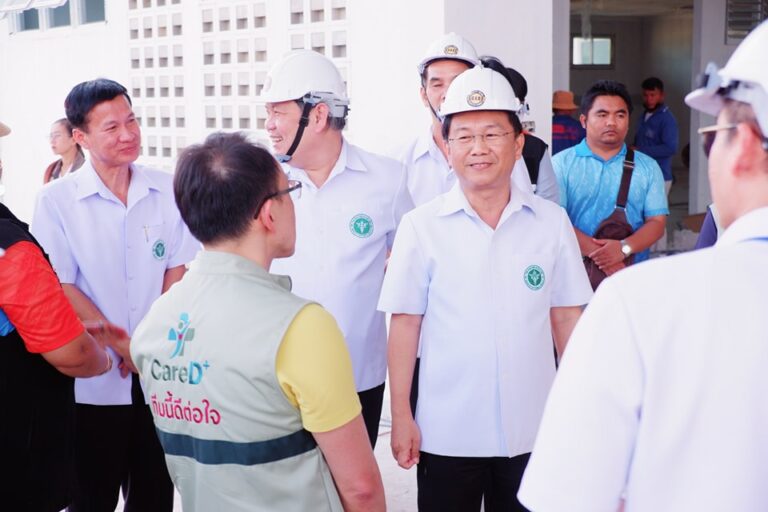 [22 ก.พ. 67] ผู้ตรวจราชการกระทรวงสาธารณสุข เขตสุขภาพที่ 10 ลงตรวจสถานที่ก่อสร้างโรงพยาบาลส่งเสริมสุขภาพตำบลโคกจาน อำเภออุทุมพรพิสัย[22 ก.พ. 66] ผู้ตรวจราชการกระทรวงสาธารณสุข เขตสุขภาพที่ 10